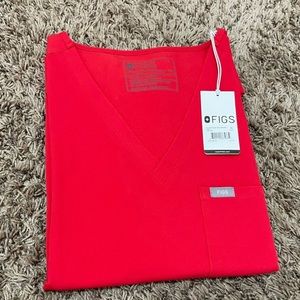 Figs POP Red XS catarina NWT